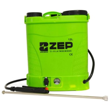 Pompa de stropit electrica cu acumulator, ZEP, 12l, 12V, 8A