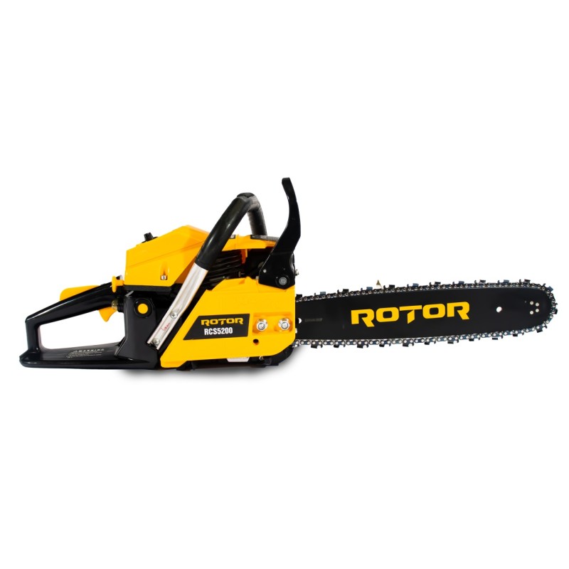 Motofierastrau (drujba) pe benzina, ROTOR RCS5200, 2T, 3.9CP, 10500 RPM, lama de 38 cm