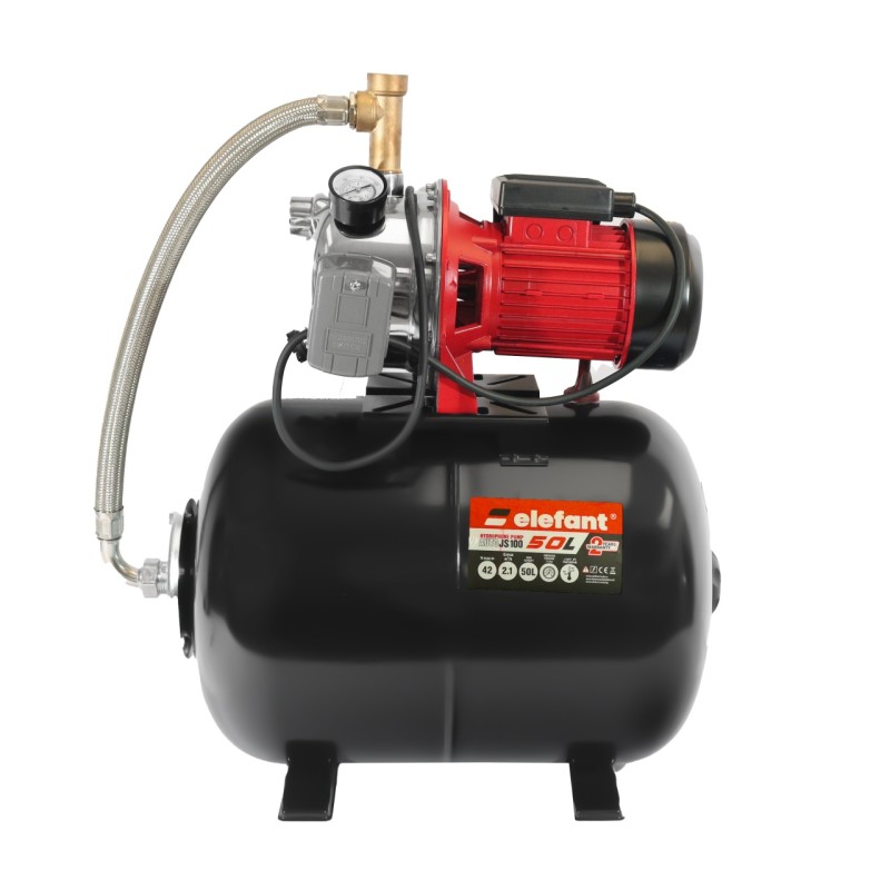Hidrofor pentru apa, ELEFANT AUTOJS100, 550 W, 35 l/min, rezervor 50 l Hidrofor pentru apa, ELEFANT AUTOJS100, 550 W, 35 l/min, rezervor 50 l
