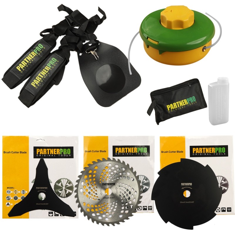 Motocoasa de umar pe benzina, PARTNER PRO DX52E, 2T, 5.5 CP, 10000 RPM, 4 sisteme de taiere, ham profesional Motocoasa de umar pe benzina, PARTNER PRO DX52E, 2T, 5.5 CP, 10000 RPM, 4 sisteme de taiere, ham profesional