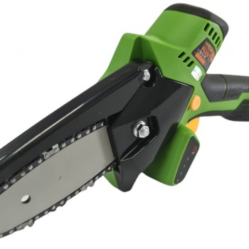 Mini fierastrau electric cu lant pe acumulator, PROCRAFT PKA16, 16V, 2Ah, 4600 RPM, lama 15 cm