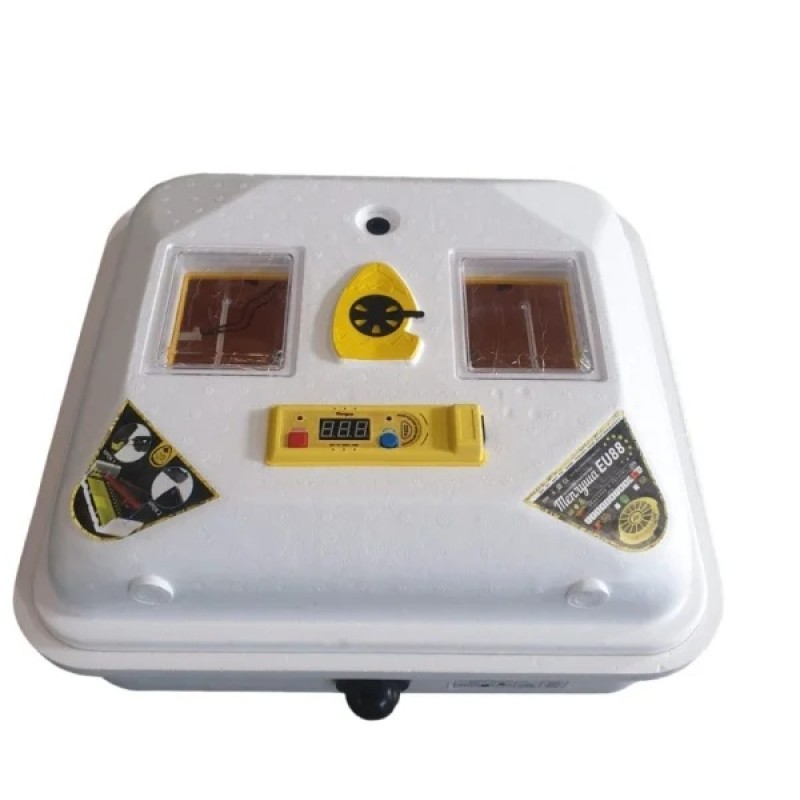 Incubator de uz casnic, TEPLUSHA EU 88 TAB PRO, 220 V / 50 Hz, 50 W, 30–40°C, intoarcere automata