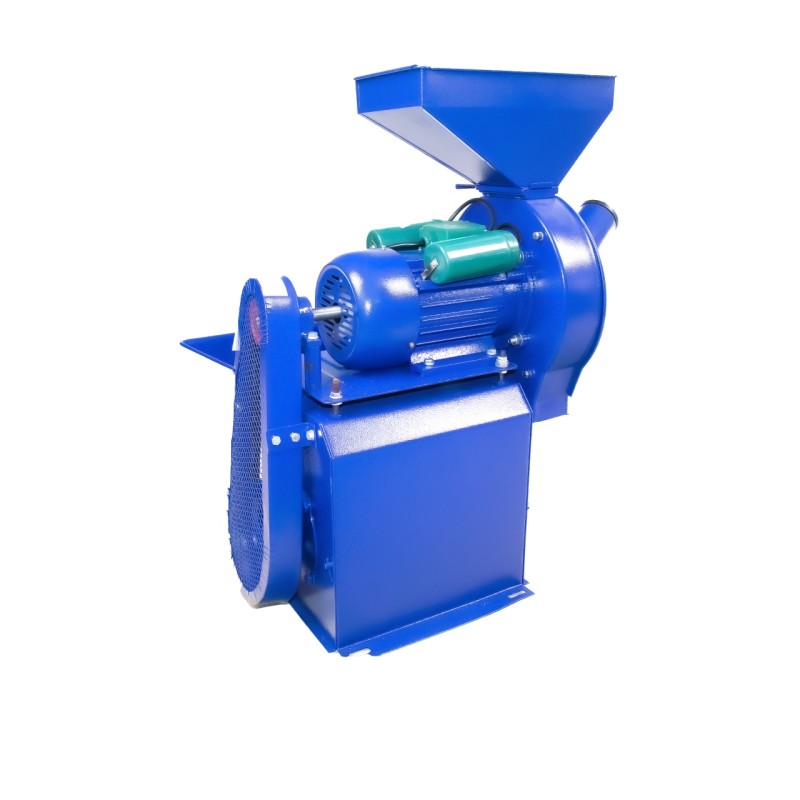 Moara de cereale si stiuleti+batoza de porumb TEMP-8 , 2500 W, 500 Kg/h