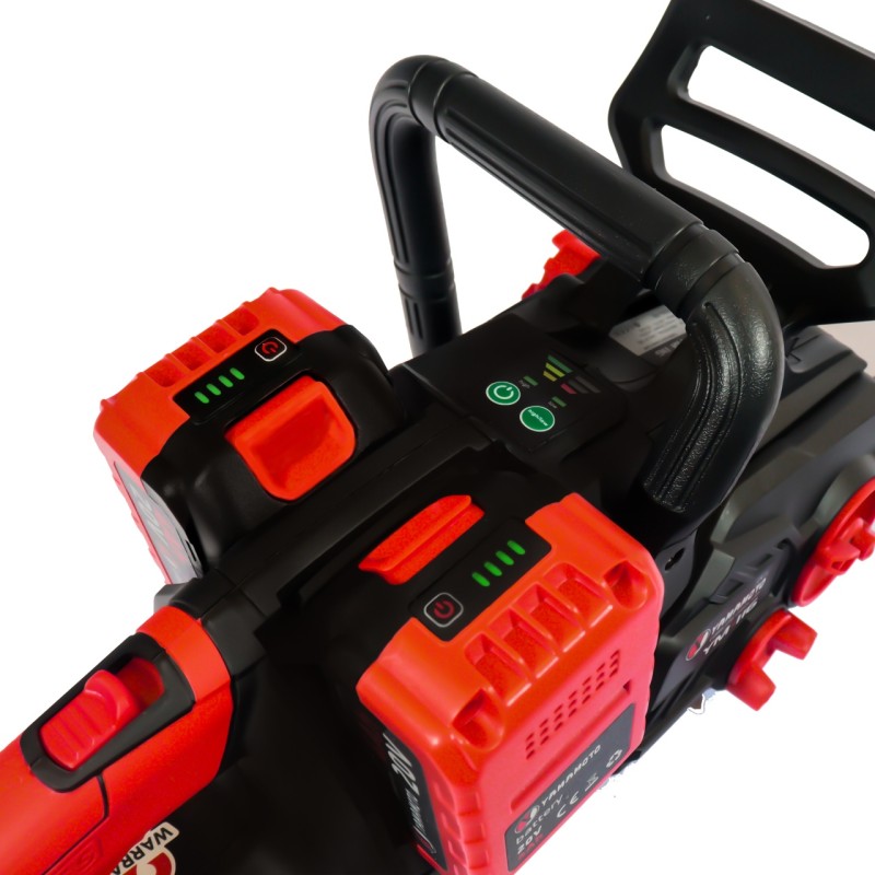 Fierastrau electric (drujba) cu lant pe acumulator, YAMAMOTO YM.116, 20V , 4.0Ah, lama 35 cm