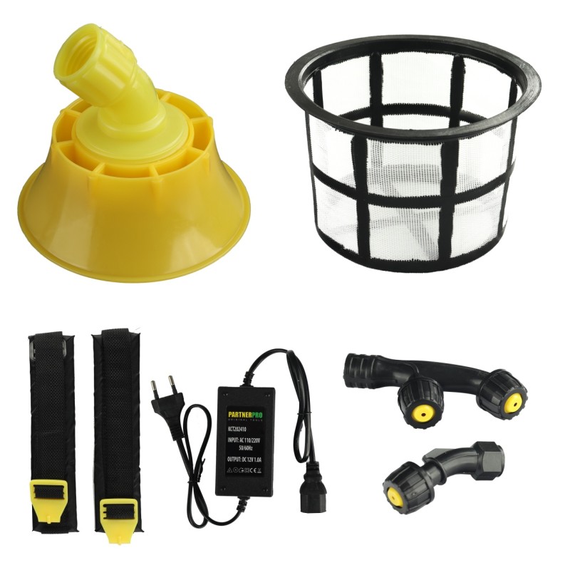 Pompa de stropit cu acumulator 2in1, PARTNERPRO PP-16SBM, 16 litri, 12V 8Ah, 3 duze Pompa de stropit cu acumulator 2in1, PARTNERPRO PP-16SBM, 16 litri, 12V 8Ah, 3 duze