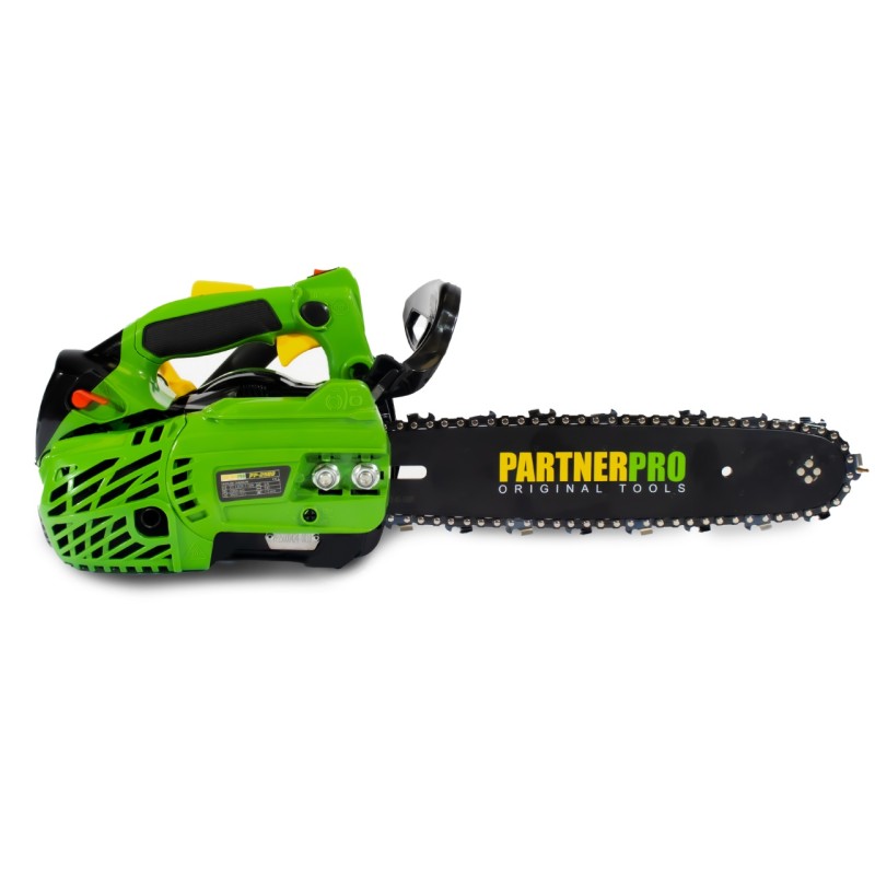 Motofierastrau (drujba) de mana pe benzina, PARTNERPRO PP2500, 2T, 1.5 CP, 10500 RPM, lama 30 cm