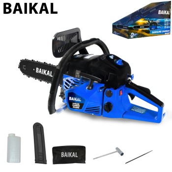 Motofierastrau (drujba) pe benzina, BAIKAL BK-4500, 2T, 3.9 CP, 10500 RPM, lama 40 cm