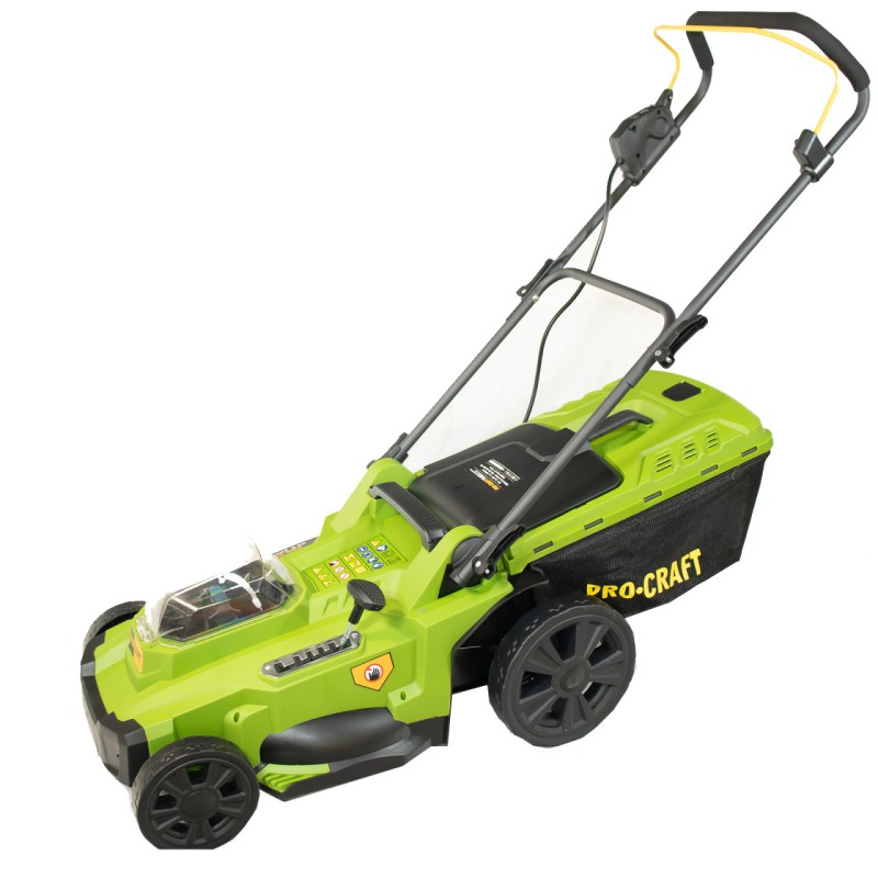 Masina de tuns iarba pe acumulatori, PROCRAFT PLM22, 2 x 20V, 430mm, 50 litri Masina de tuns iarba pe acumulatori, PROCRAFT PLM22, 2 x 20V, 430mm, 50 litri