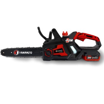 Fierastrau electric (drujba) cu lant pe acumulator, YAMAMOTO YM.126, 20V, 4.0 Ah, lama 35 cm