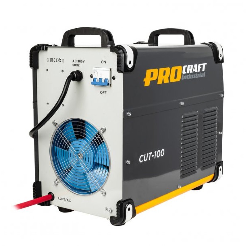 Aparat de taiere cu plasma, PROCRAFT INDUSTRIAL CUT-100, 380V, curent sudare 65A, grosime taiere 1-40mm Aparat de taiere cu plasma, PROCRAFT INDUSTRIAL CUT-100, 380V, curent sudare 65A, grosime taiere 1-40mm