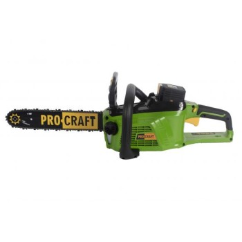 Motofierastrau (drujba) cu acumulator, PROCRAFT PKA 40LI, Li-ion, 40 V, 4.0 Ah, 5000 RPM