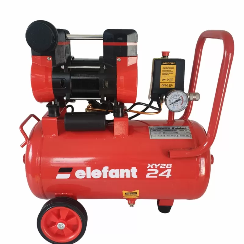 Compresor de aer FARA ULEI, ELEFANT XY2824, 1.2CP, 8 bari, 24 litri
